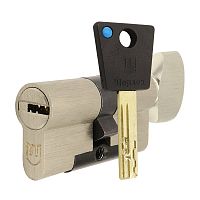 Цилиндр SHERLOCK HK 90T (50*40T) никель сатин